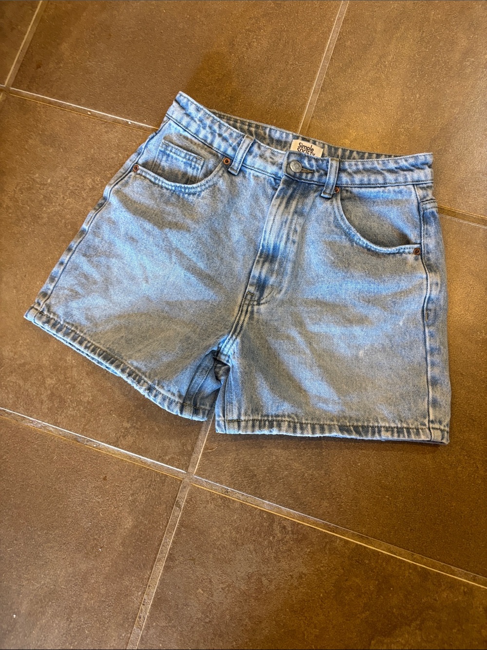 Simple society high rise Jean shorts! Size 27